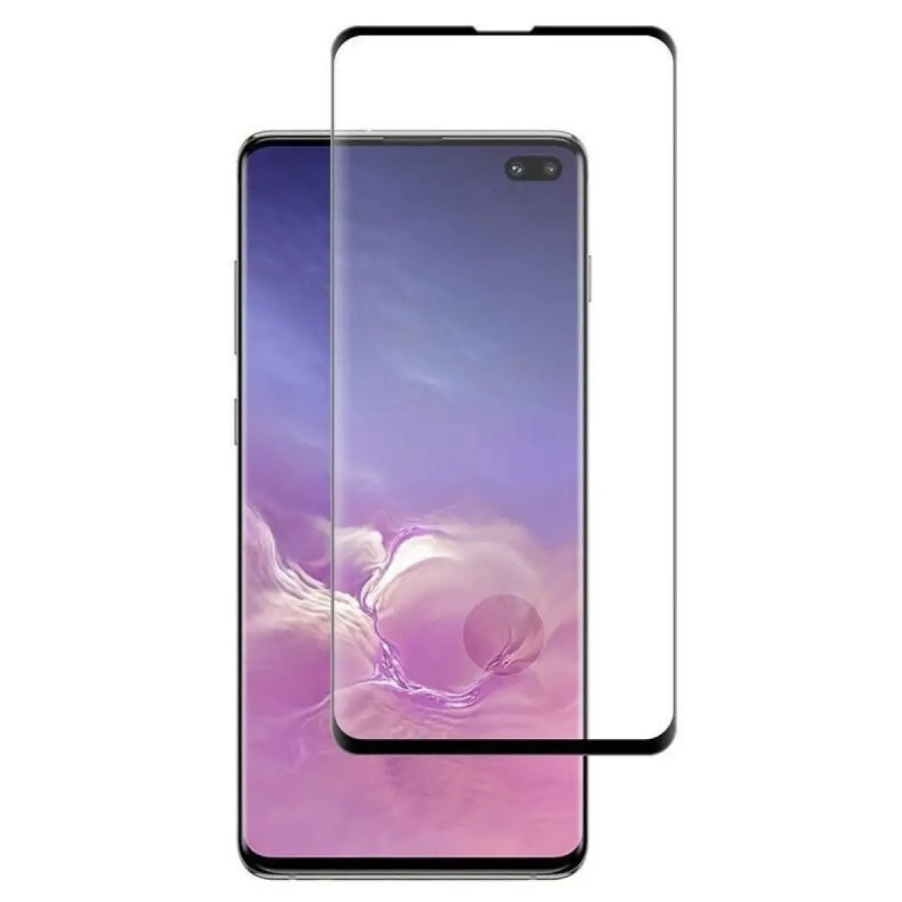 9D Full Glue Tempered Glass / Screen Protector For Samsung Galaxy S10 Plus
