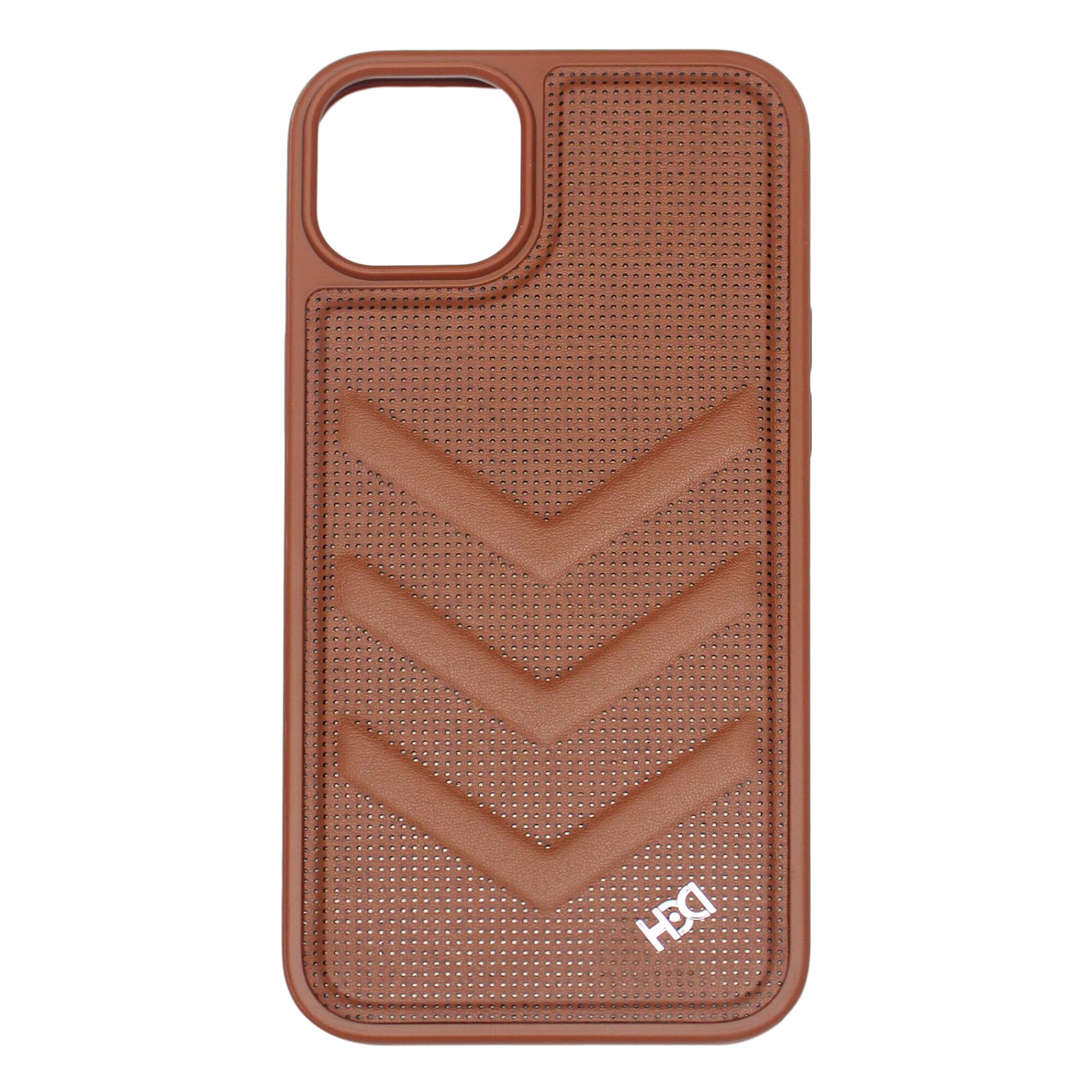 Brown Mobile Cover With Grip For Apple iPhone 14 Series