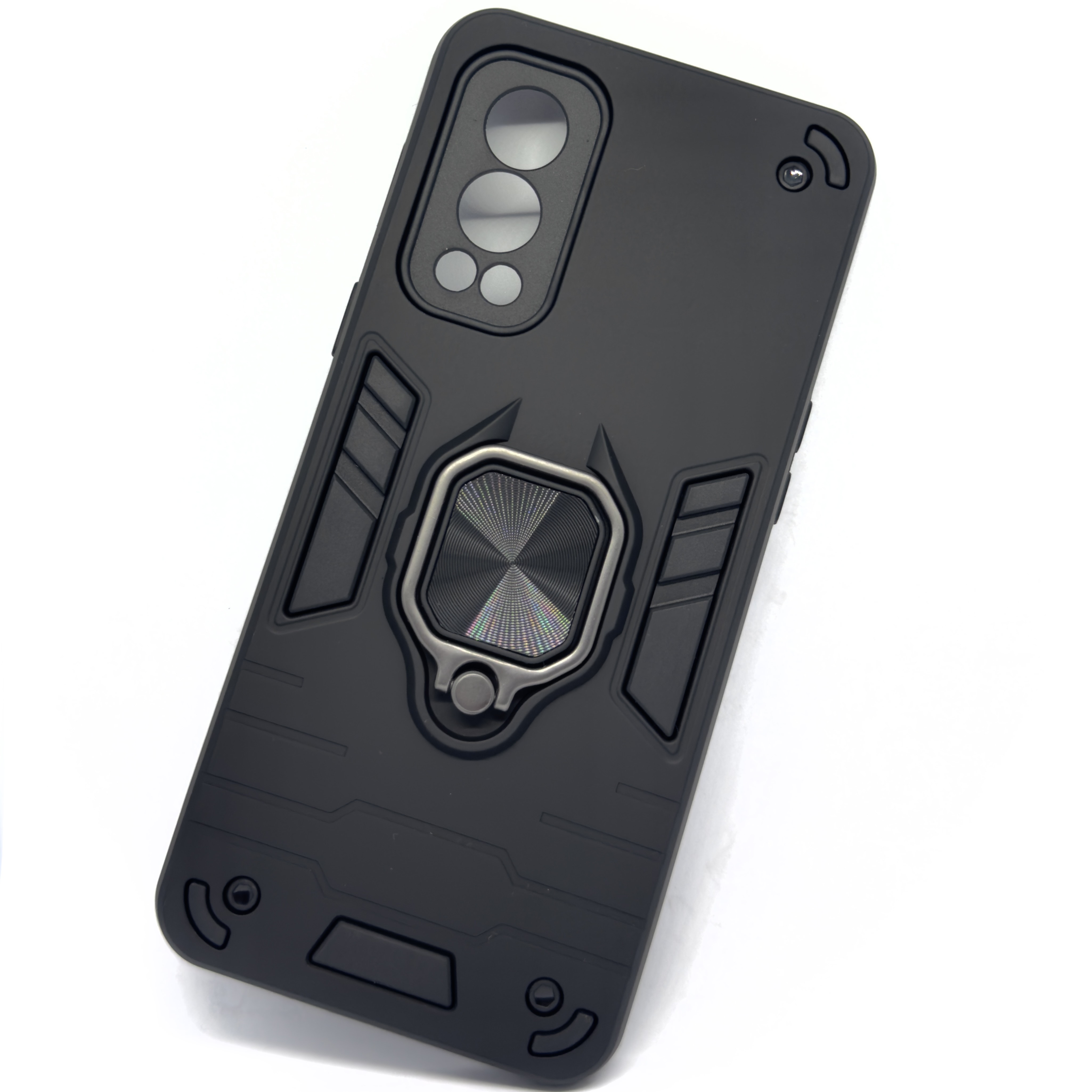 Ring Stand Shockproof Armor Case For One Plus Nord 2 (5G)