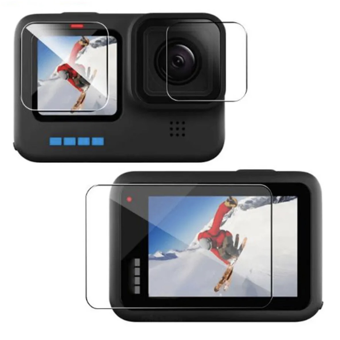 Ultra Clear Tempered Glass Screen Lens Front Screen Protector For GoPro Hero 11