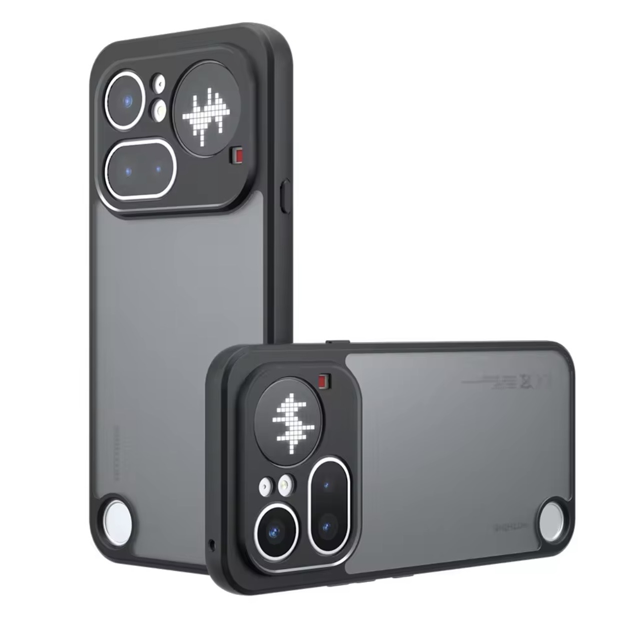 Magnetic Case Compatible with Nothing Phone 4A Pro 5G, Frosted Matte Translucent, Anti-Yellowing Airbag PC+TPU Shockproof Protective Back Cover for Nothing Phone 4A Pro