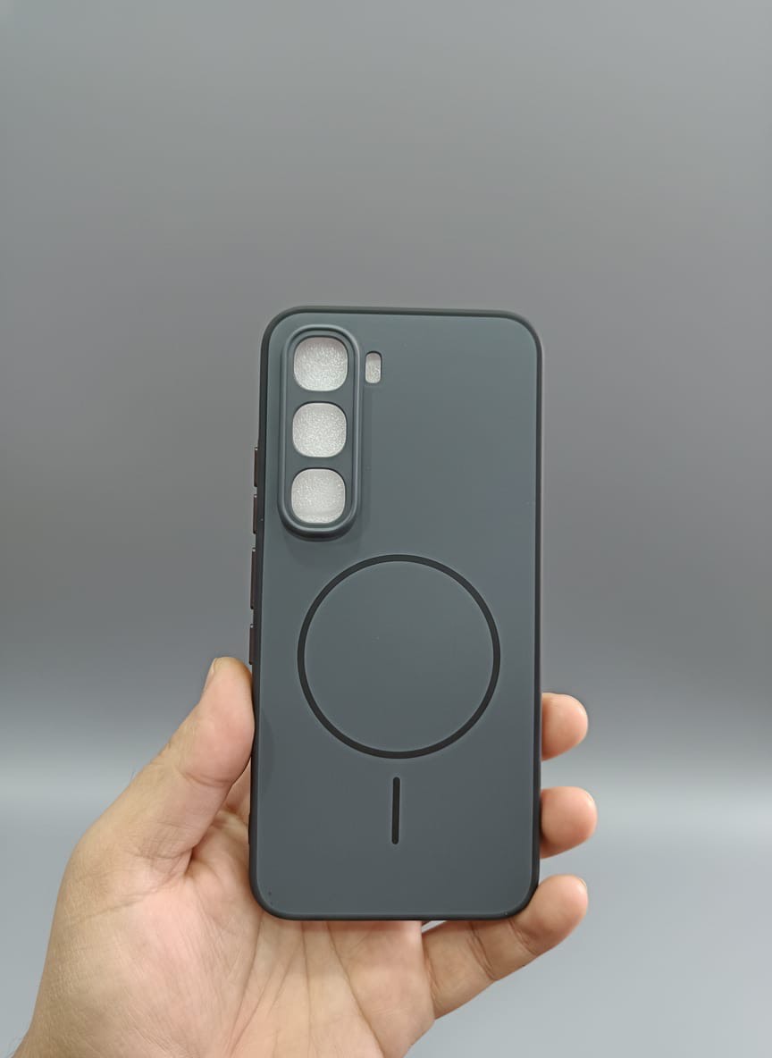 Infinix Hot 60 Pro Premium Silicon Back Cover No Magsafe