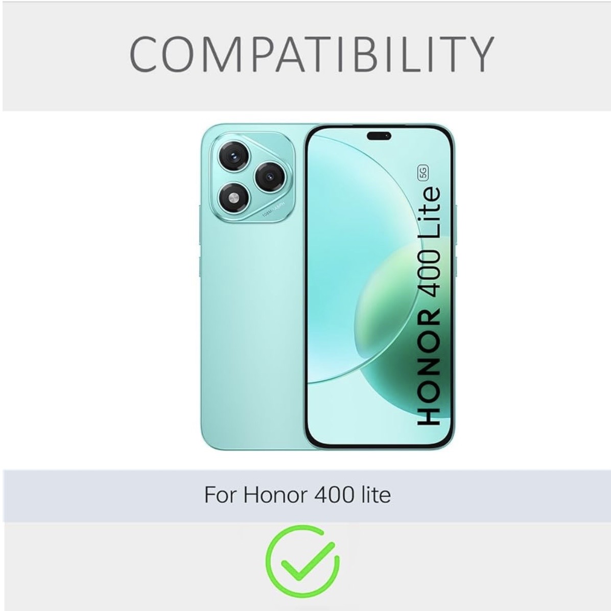 Honor 400 Lite (5G) Transparent Shock Proof Design Camera Edges Protection Crystal Clear Silicon Soft TPU and Flexible Bumper Phone Cover