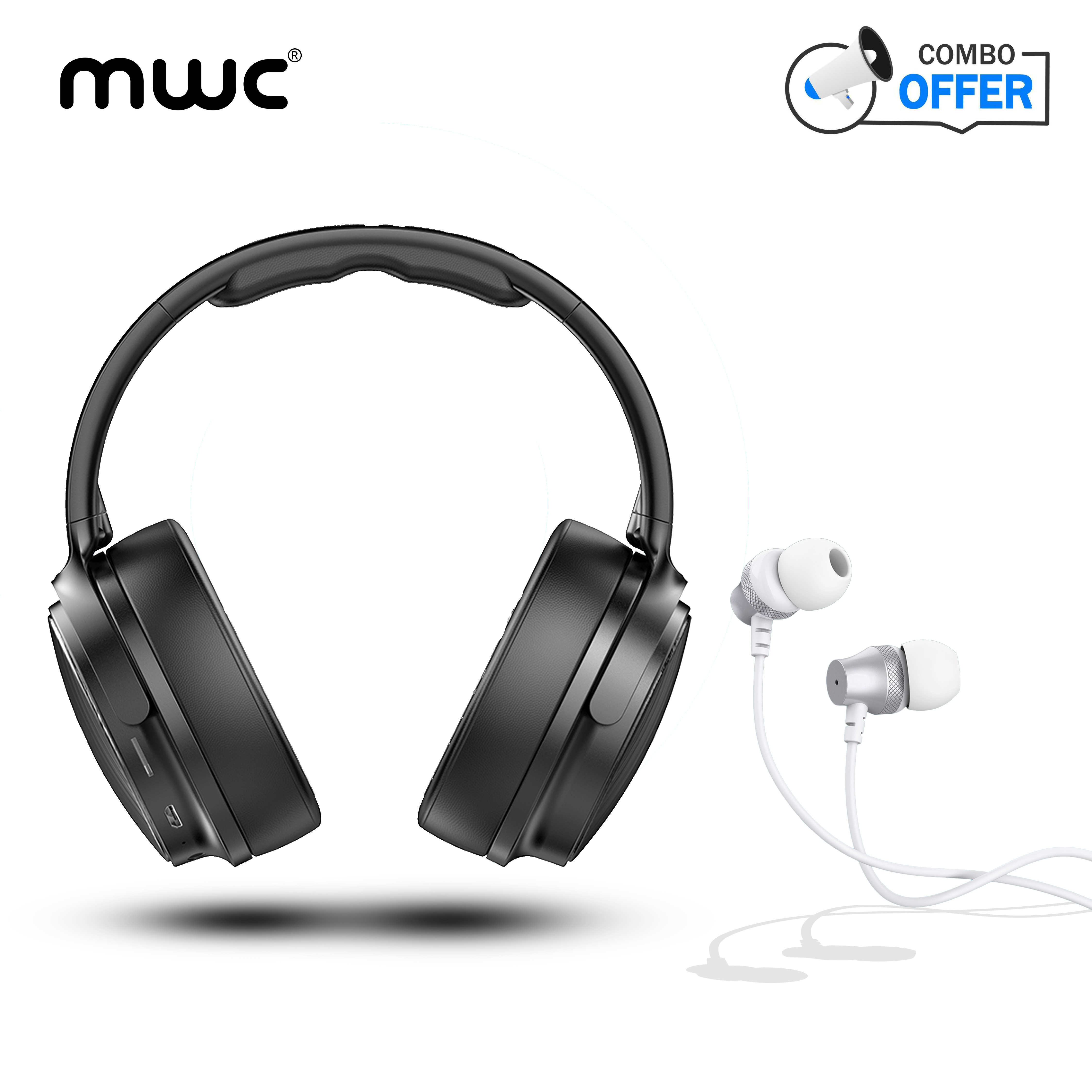 MWC  Combo Offer 11:  Firo (MH01B) + MWE65 Wired-Earphone All Premium Quality Products Combo
