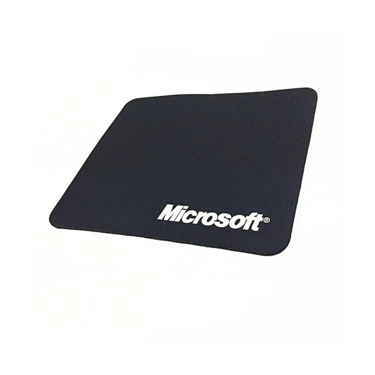 Black Square Shaped Plain Premium Mouse Pad