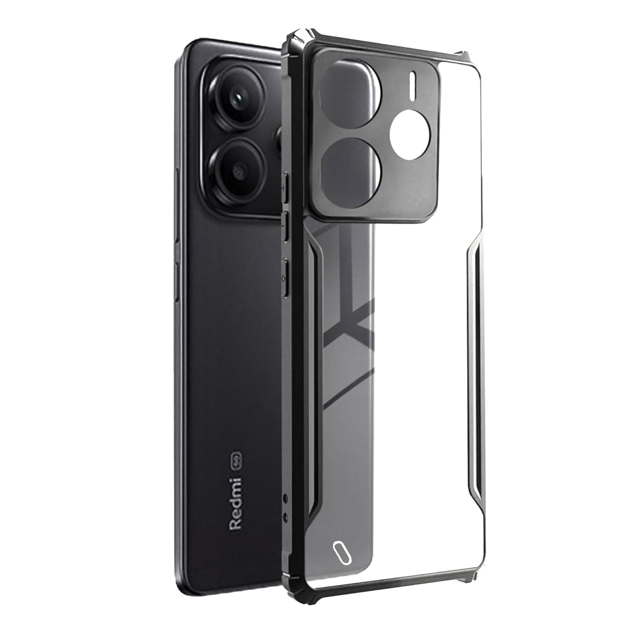 Ipaaky Case For Redmi Note 14(5G) - Black (Other)