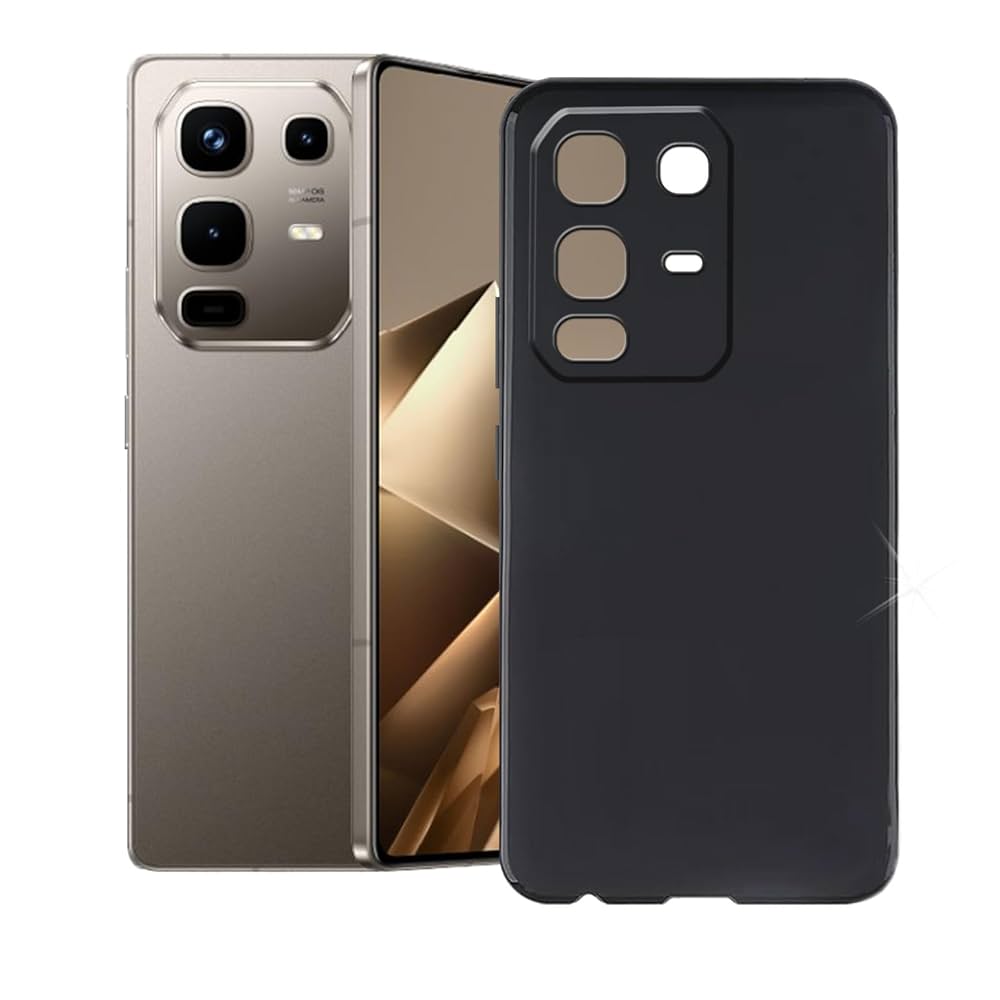 Infinix  Note 50x Soft Silicon Case With Side Pattern