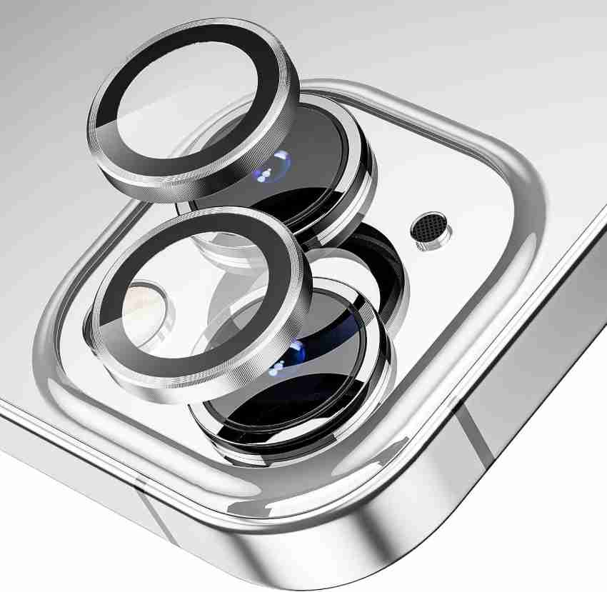 Iphone 14 Plus Camera Protector Mettalic Ring Glass