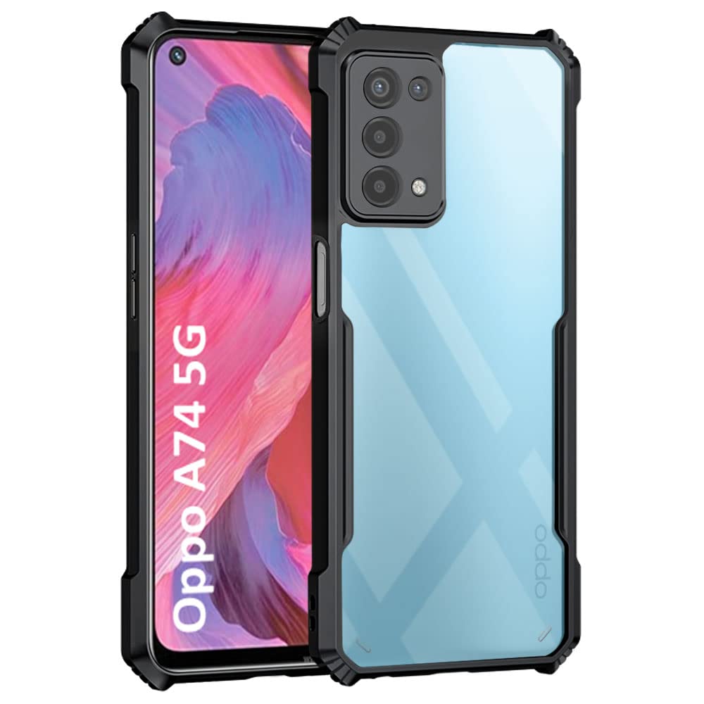 Ipaaky Case For Oppo A74(5G) - Black (Other)