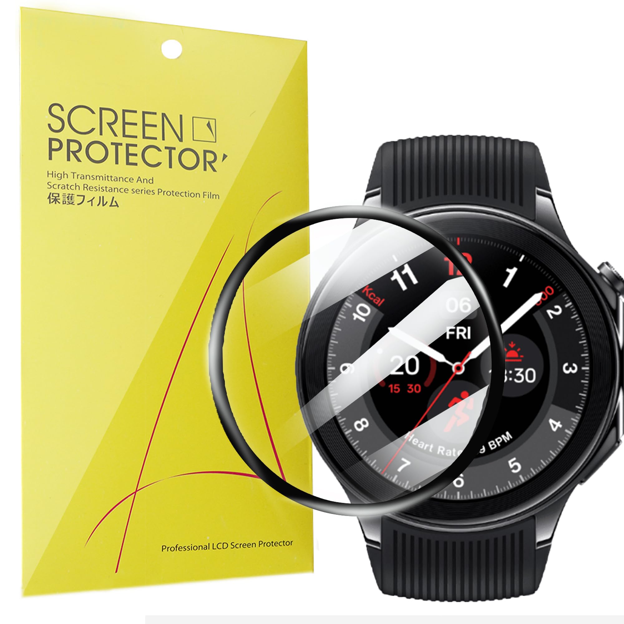OnePlus 2 Watch Glass - Black