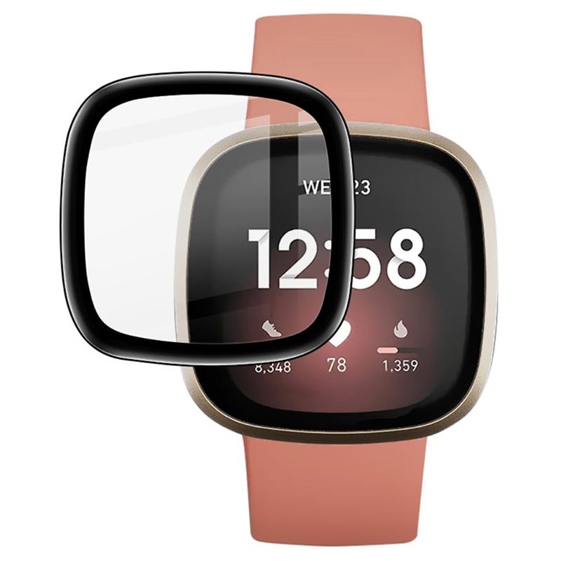 Fitbit Versa 3 Watch Glass - Black