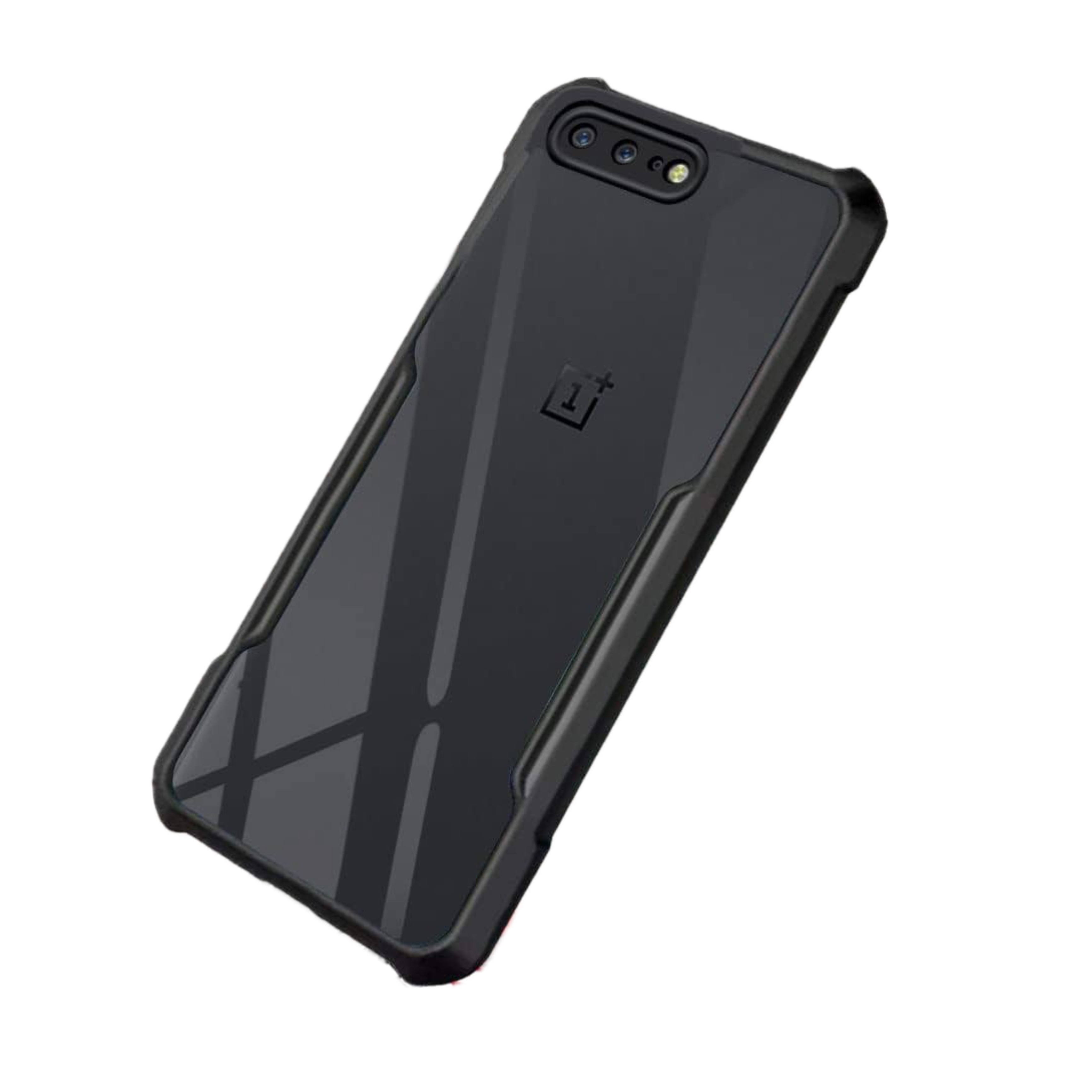 Oneplus 5 Ipaaky Back Transparent Case With Side Border