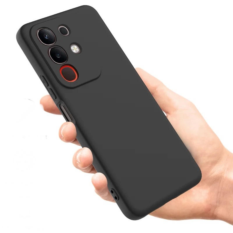 Vivo Y29 (4G) Soft Silicon Case With Internal Fur