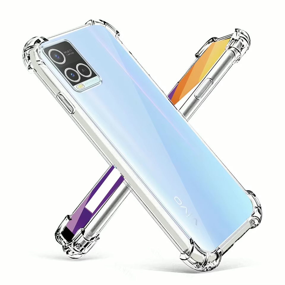 Vivo Y21/Y21s TPU Transparent Case With Side Bumped - Other