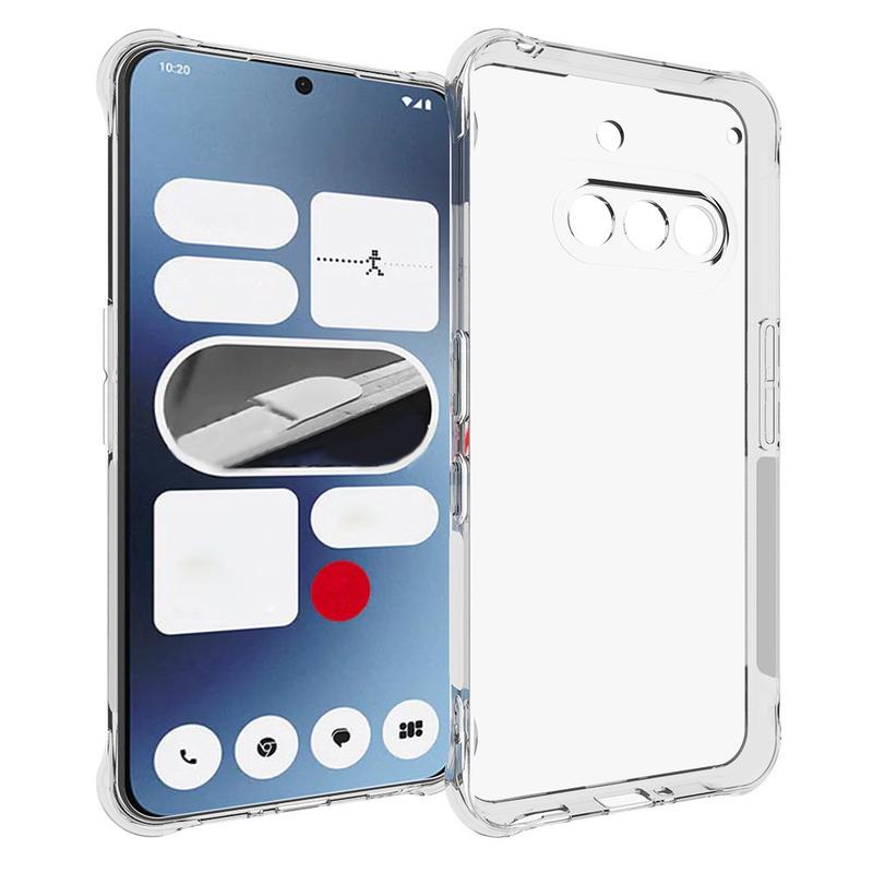 Nothing Phone 3A TPU Transparent Case With Side Bumped - Other