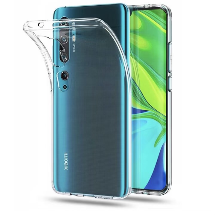 Xiaomi CC9 Pro TPU Transparent Case With Side Bumped - Other