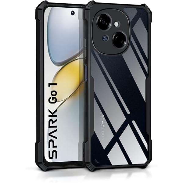 Ipaaky Case For Techno Spark Go 1 - Black (Other)