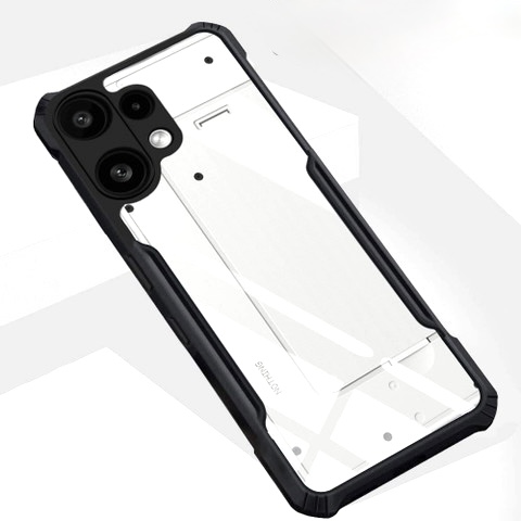 Nothing Phone 3A Lite  Ipaaky Back Transparent Case With Side Border