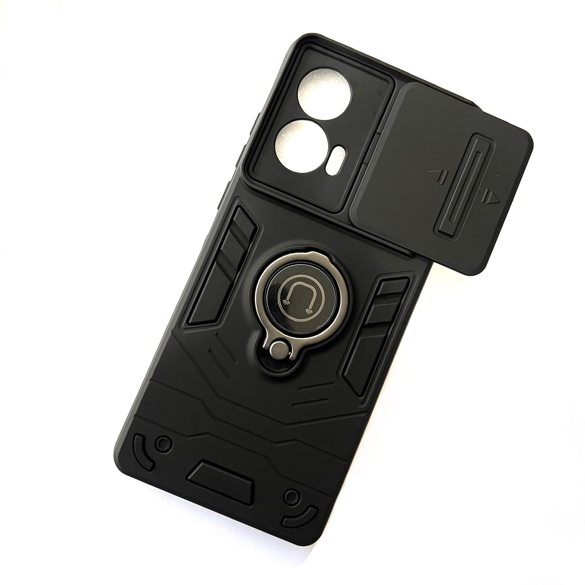 Motorola G85 Camera Sliding Armor Stand Case - Other