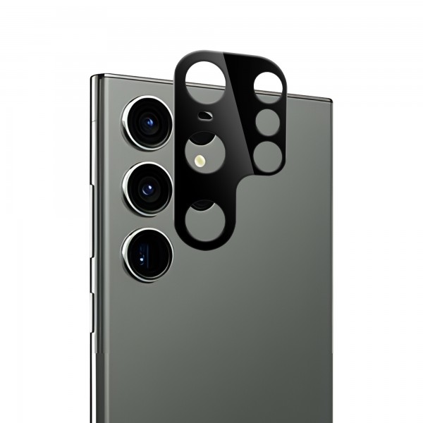 Samsung S24 Ultra Camera Protector Full Glue Glass - Black