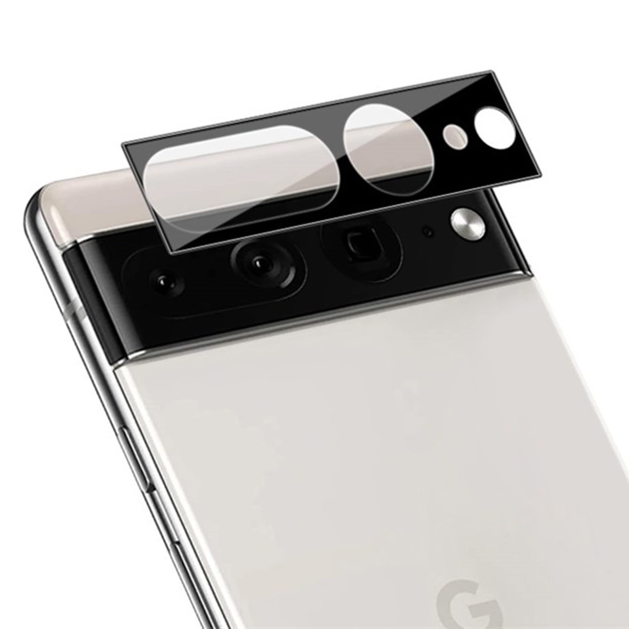 Google Pixel 7 Pro Camera Protector Full Glue Glass - Black