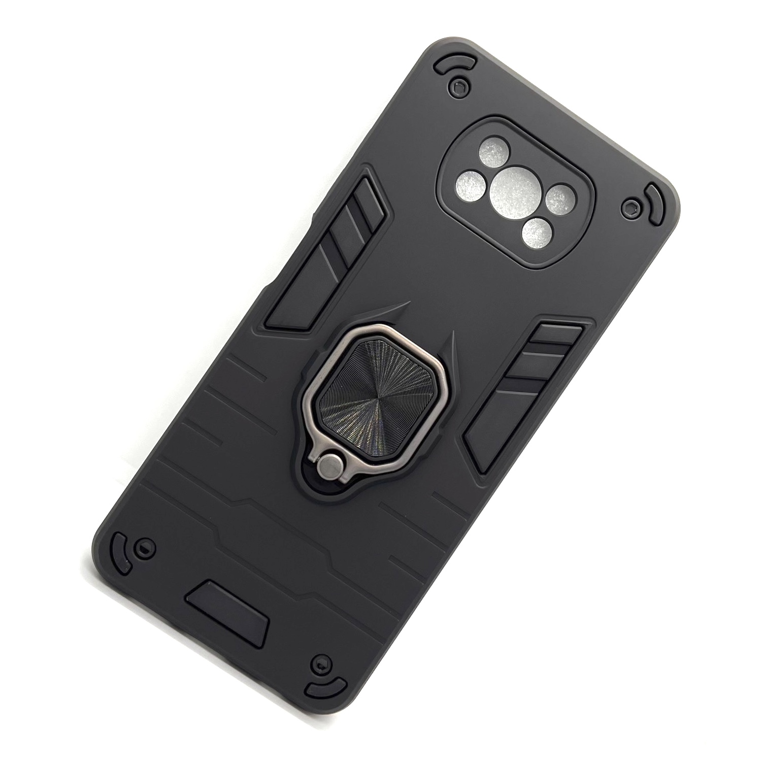 Poco X3 / X3 Pro Armor Defense Hard Case With Ring Stand