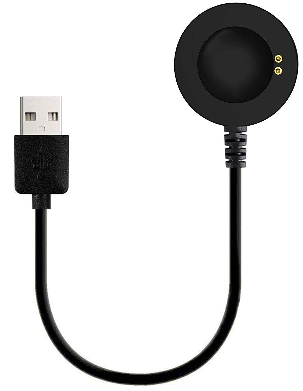 USB Magnetic Watch Charger For T500/T55 Ultra Watch - Black