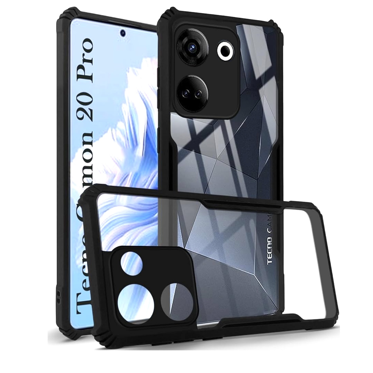 Techno Camon 20 Pro (4G) Ipaaky Back Transparent Case