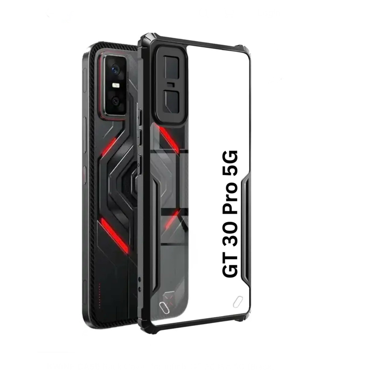 Infinix G30 Pro Ipaaky Back Transparent Case