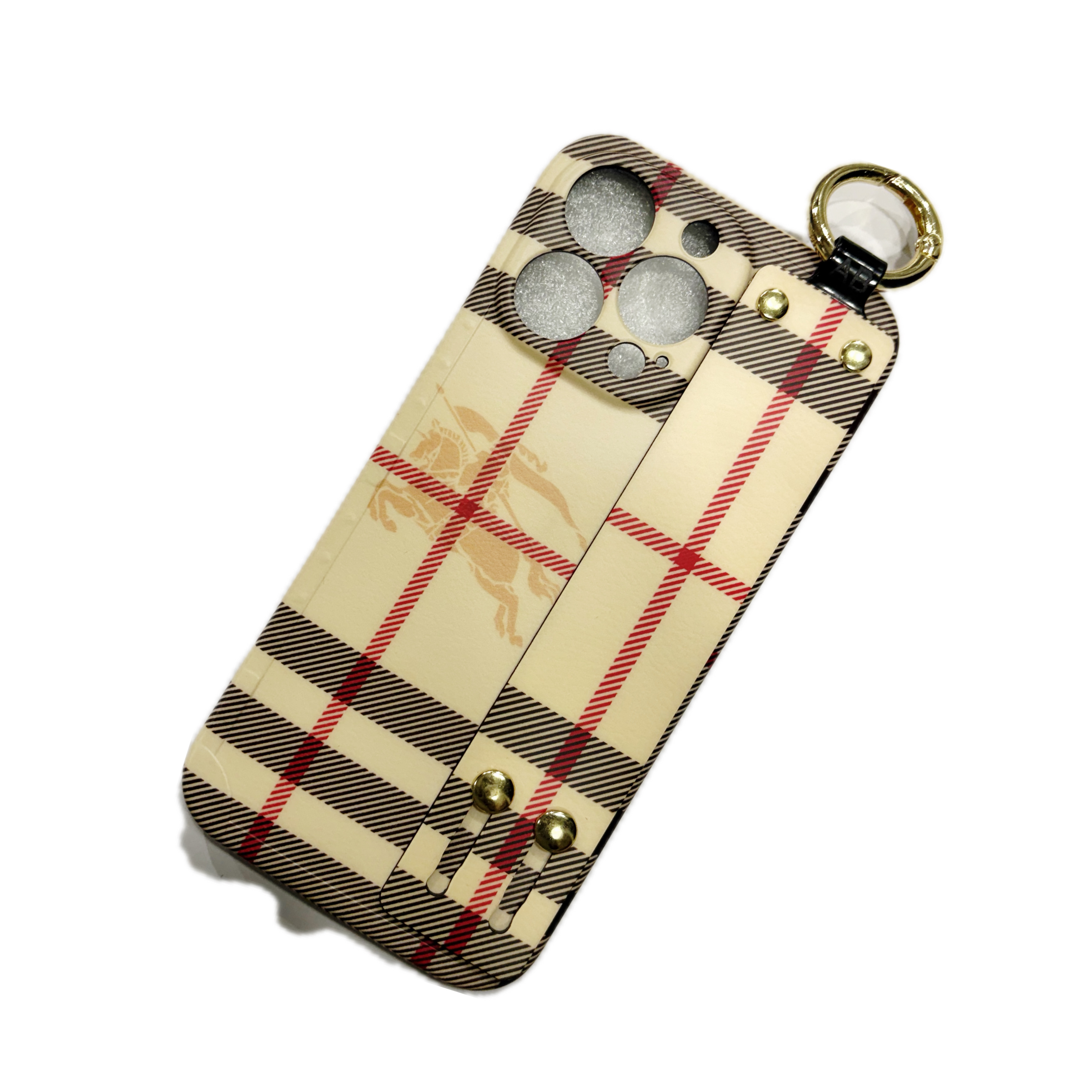 Iphone 13 Pro Printed Pattern Lining Case With Side Silicon - Other