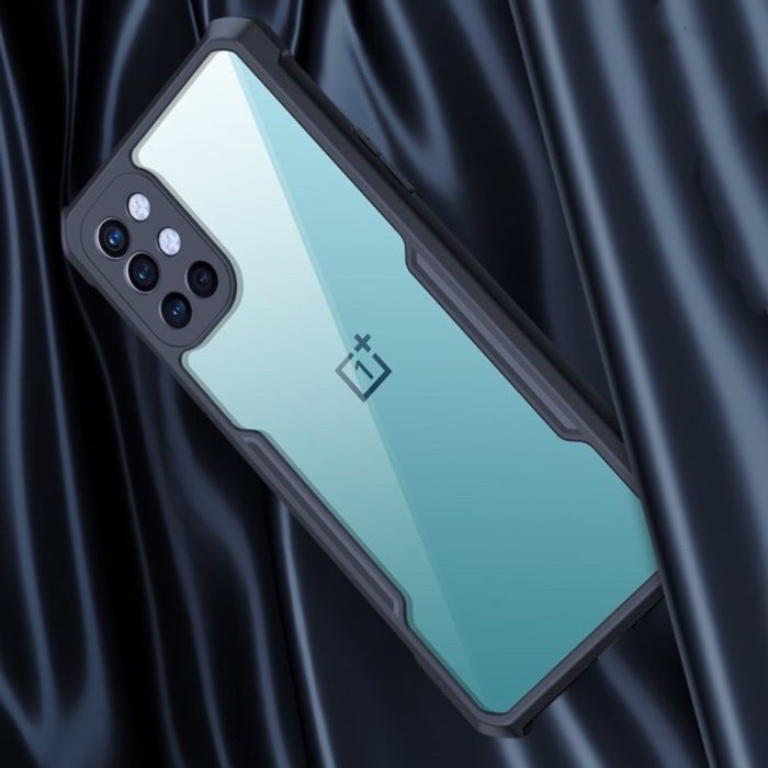OnePlus 9R Ipaaky Case With Back Transparent - Black (Other)