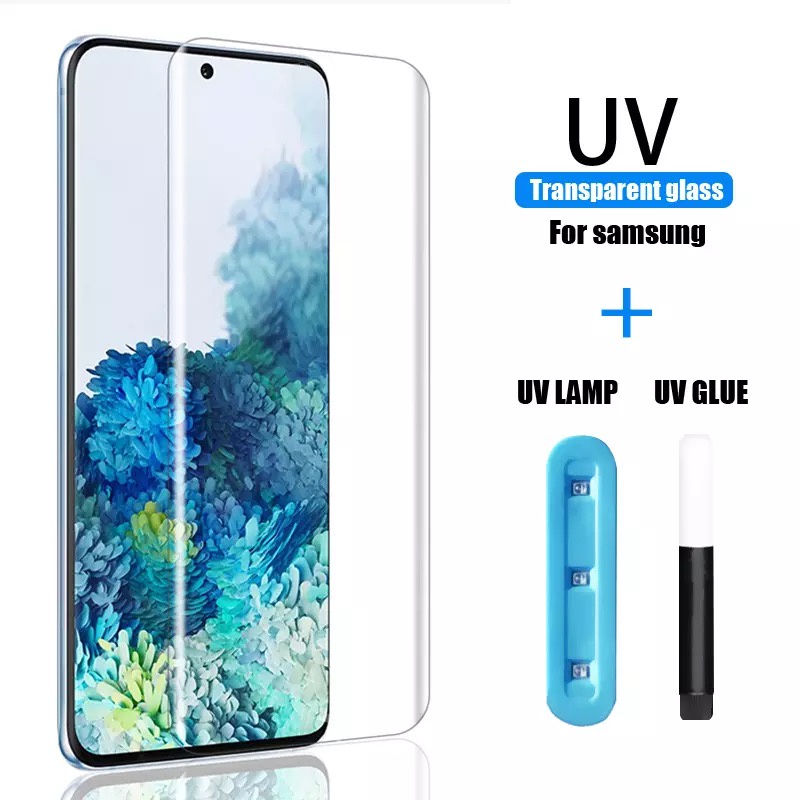 Redmi Note 13 Pro Plus UV Curved Screen Protector Glass With Liquid & Light - Other