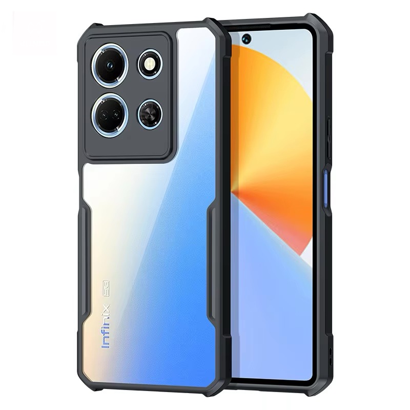 Ipaaky Case For Infinix Note 30 - Black (Other)