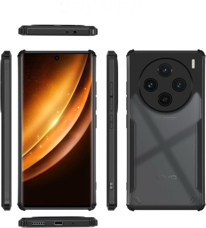 Vivo X200(5G)  Ipaaky Back Transparent Case