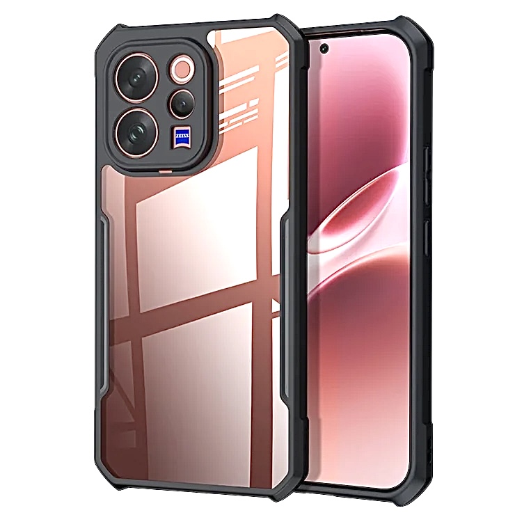 Vivo V70 (5G) Ipaaky Back Transparent Case With Side Border