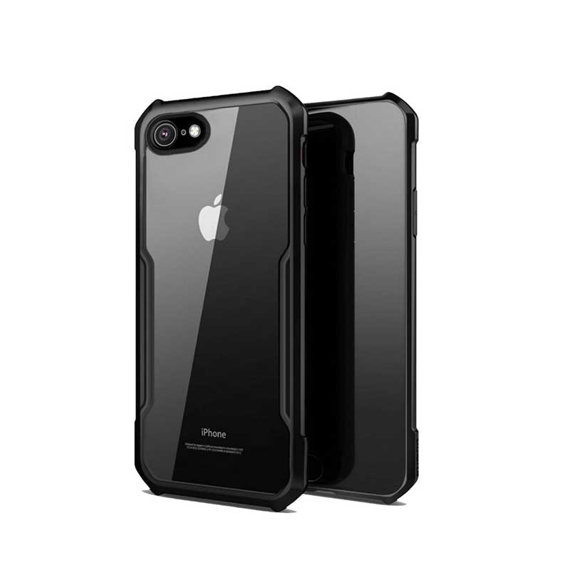 Iphone 6 Plus / 6s Plus Ipaaky Case With Back Transparent - Black (Other)