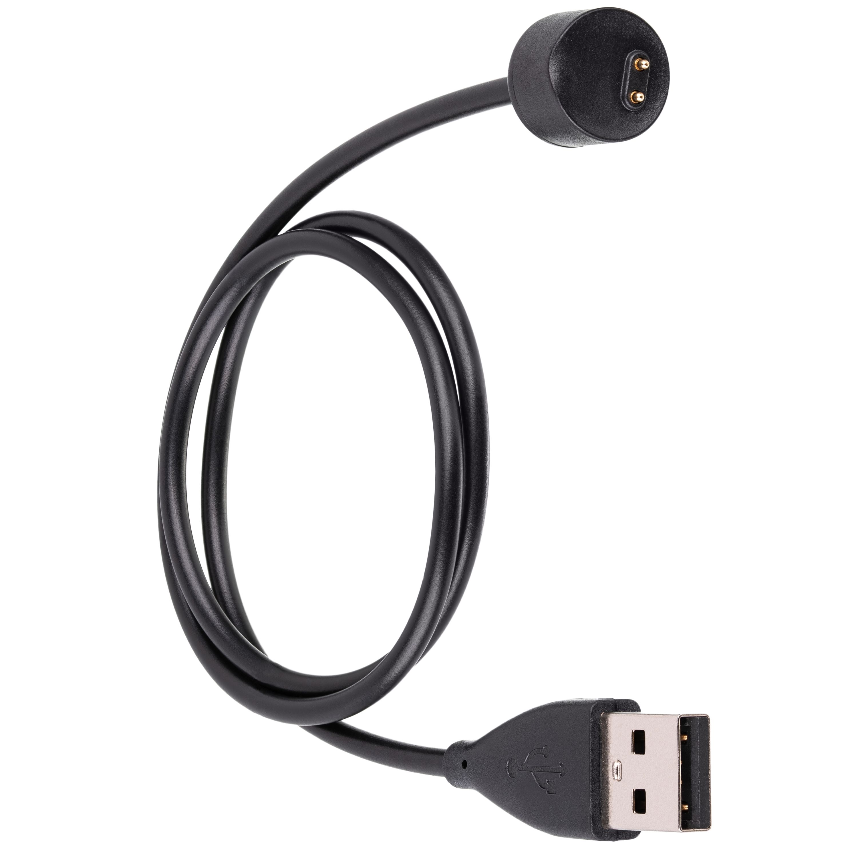USB Magnetic Watch Charger For Mi Band 7 - Black