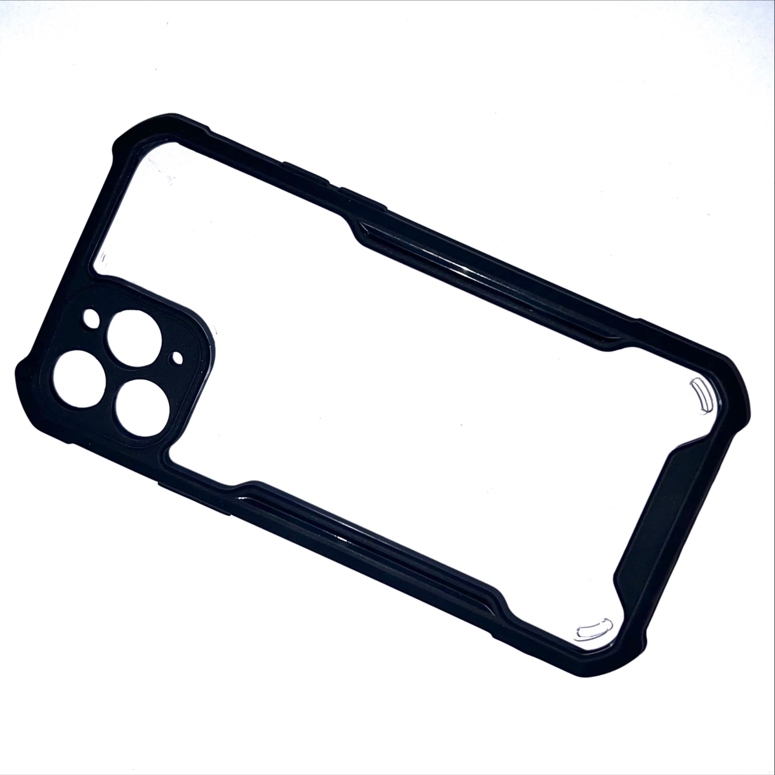 Iphone 11 Pro Ipaaky Case With Back Transparent - Black (Other)