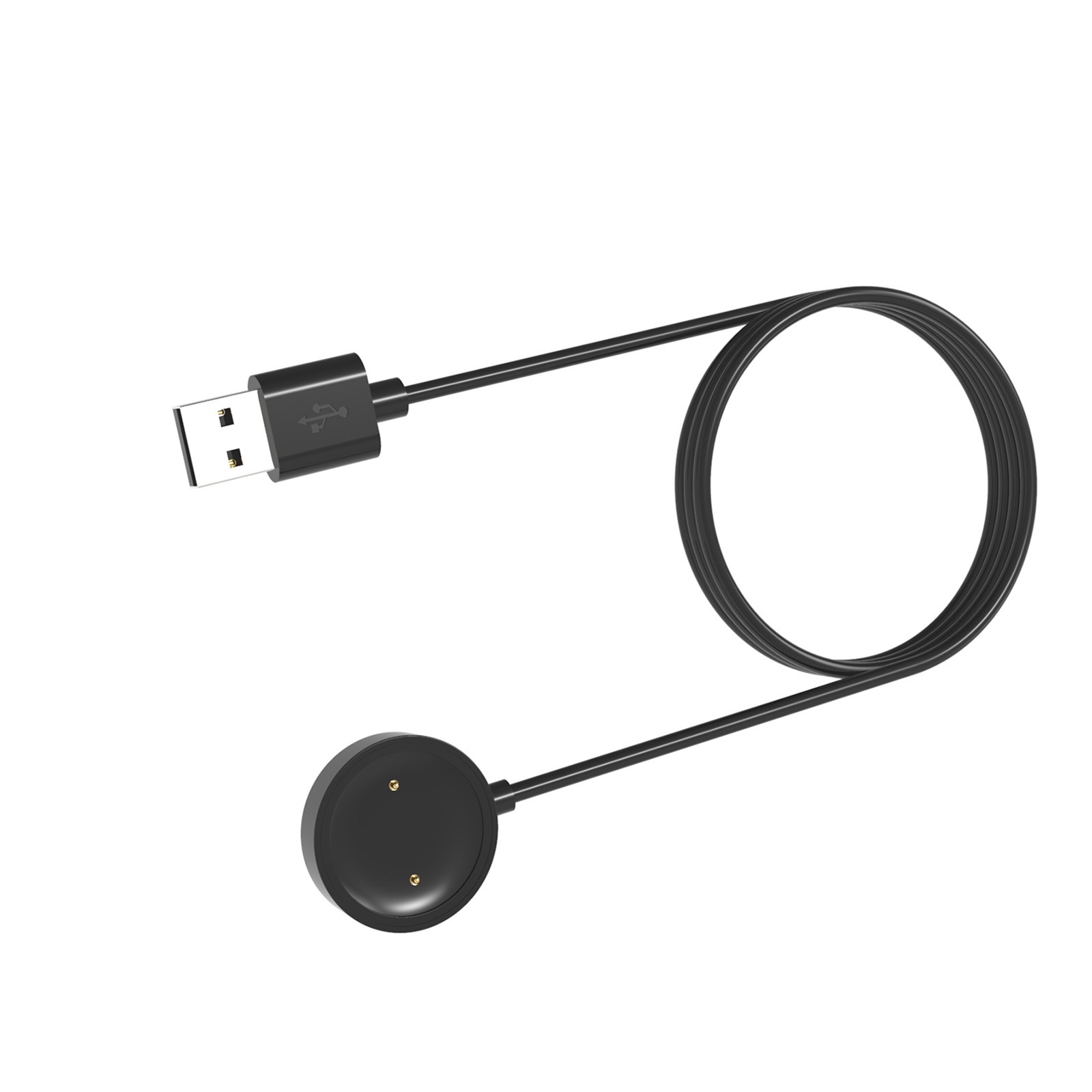 USB Magnetic Watch Charger For Mibro Color - Black