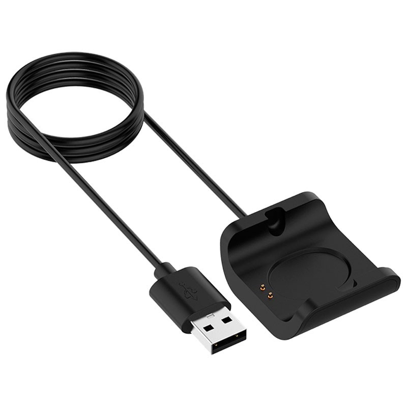 USB Magnetic Watch Charger For Amazfit Bip S/Bip S Lite - Black