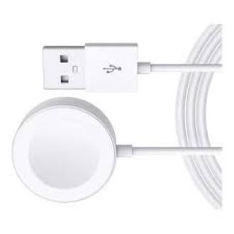 Applie Watch For All Series USB Magnetic Watch Charger - White