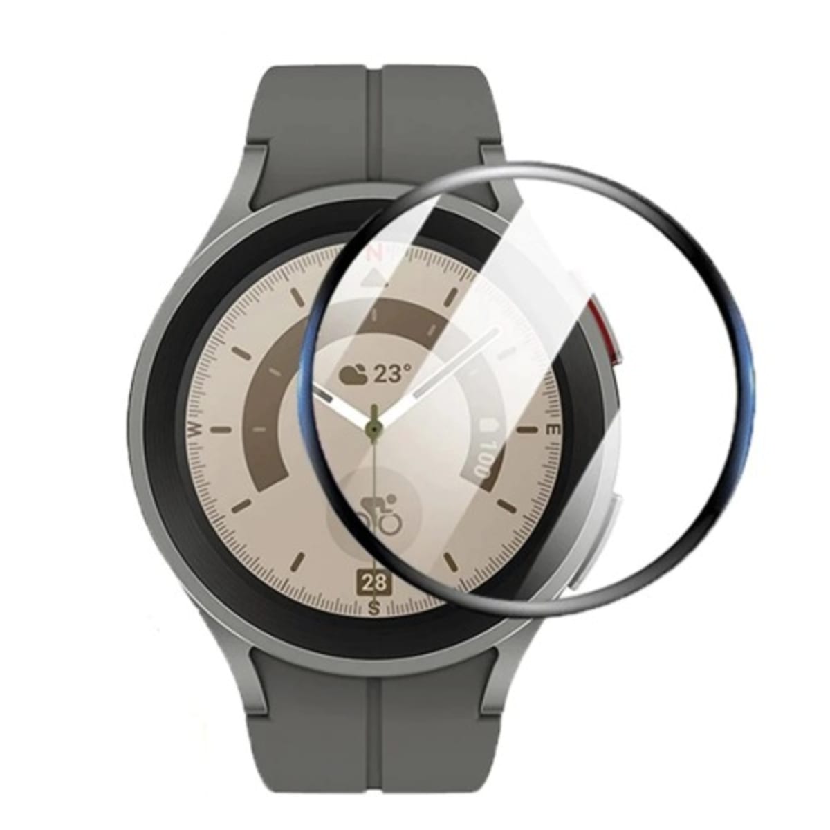 Samsung Watch 5 Pro Watch Glass - Black