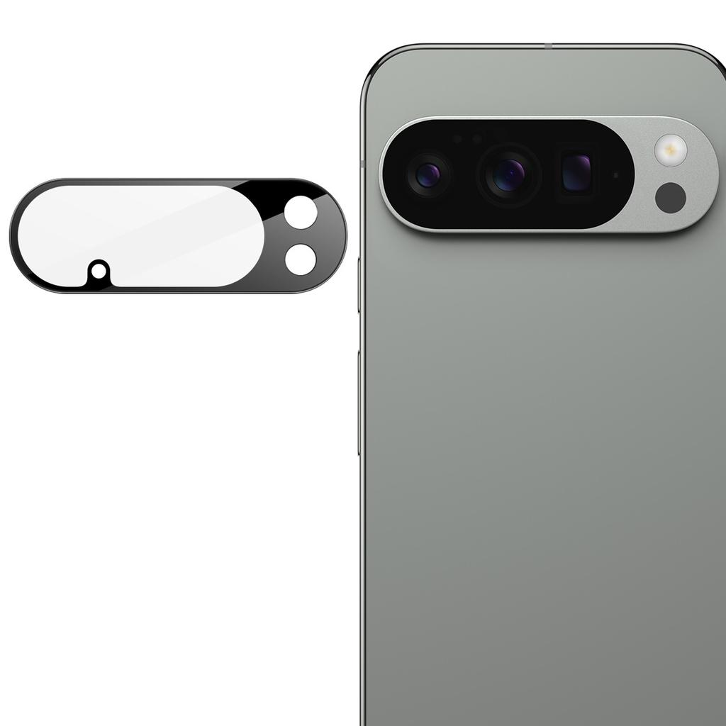 Google Pixel 10 Pro XL Camera Protector Full Glue Glass - Black