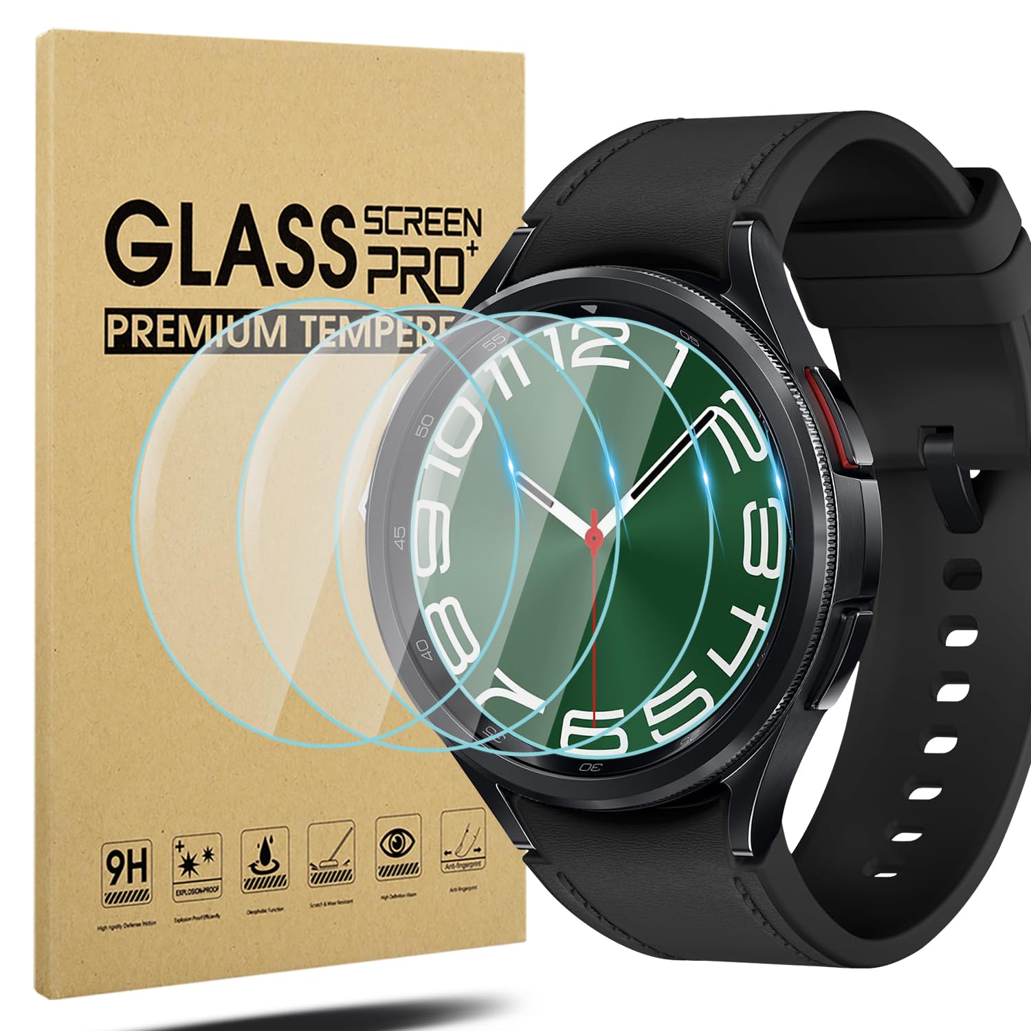 Samsung Watch 6(47mm) Watch Glass - Black