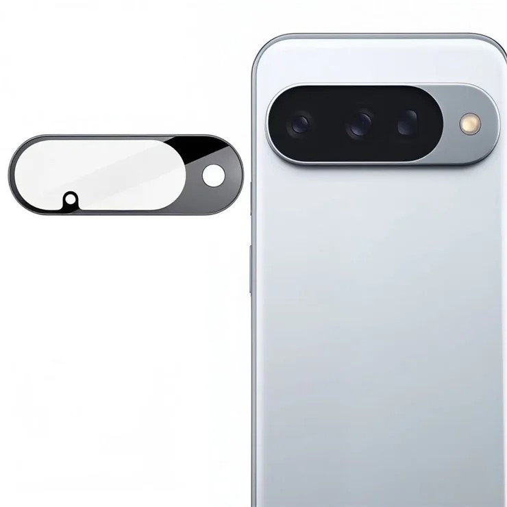 Google Pixel 10 Pro Camera Protector Full Glue Glass - Black