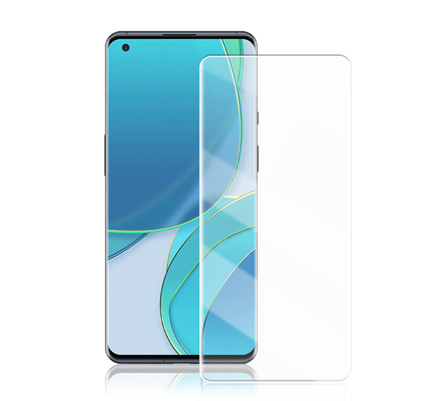Oppo Reno 5 Pro UV Curved Screen Protector Glass With Liquid & Light - Other