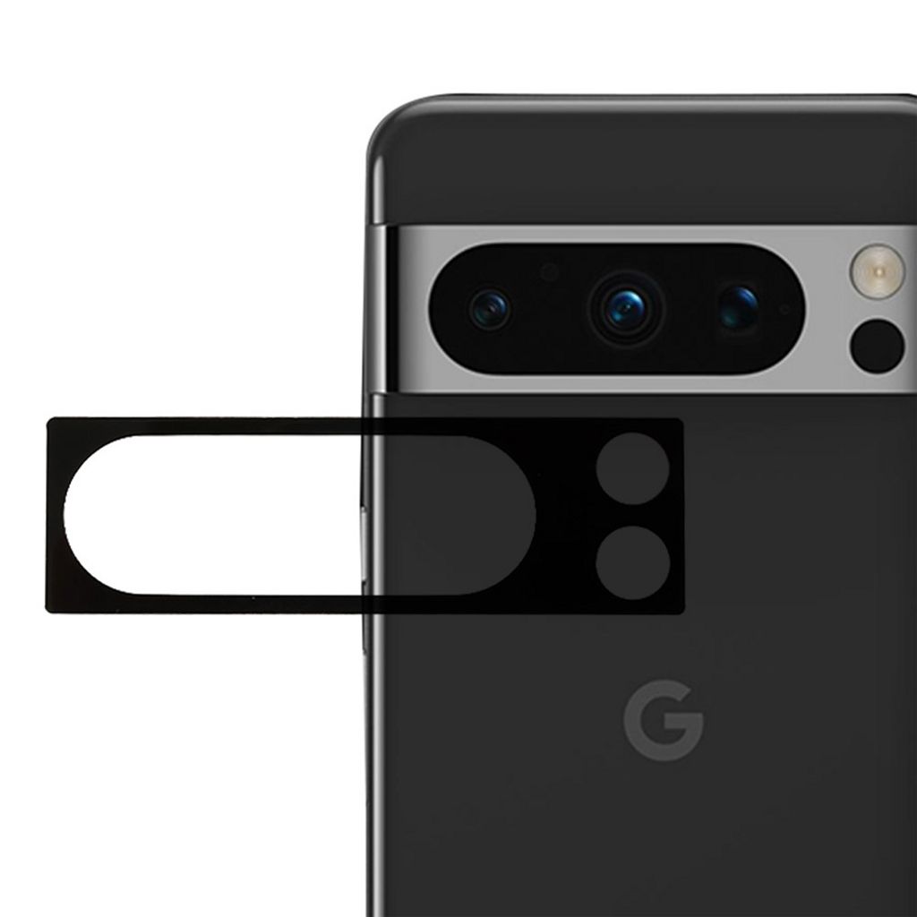 Google Pixel 8 Pro Camera Protector Full Glue Glass - Black