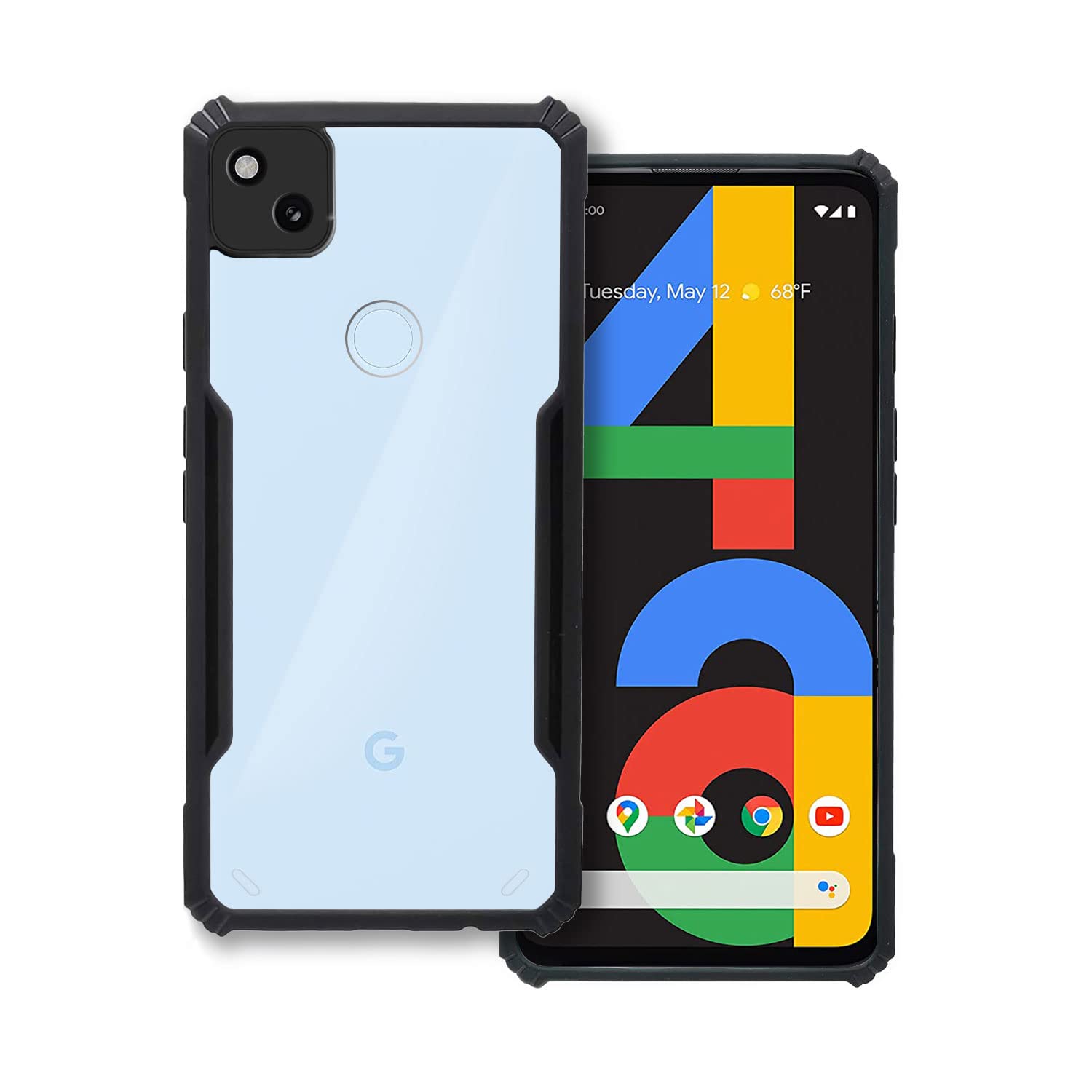 Ipaaky Case For Google Pixel 4A - Black (Other)