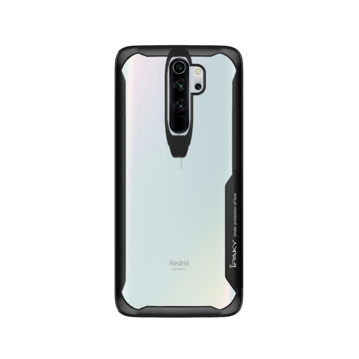 Ipaaky Case For Redmi Note 8 Pro - Black (Other)