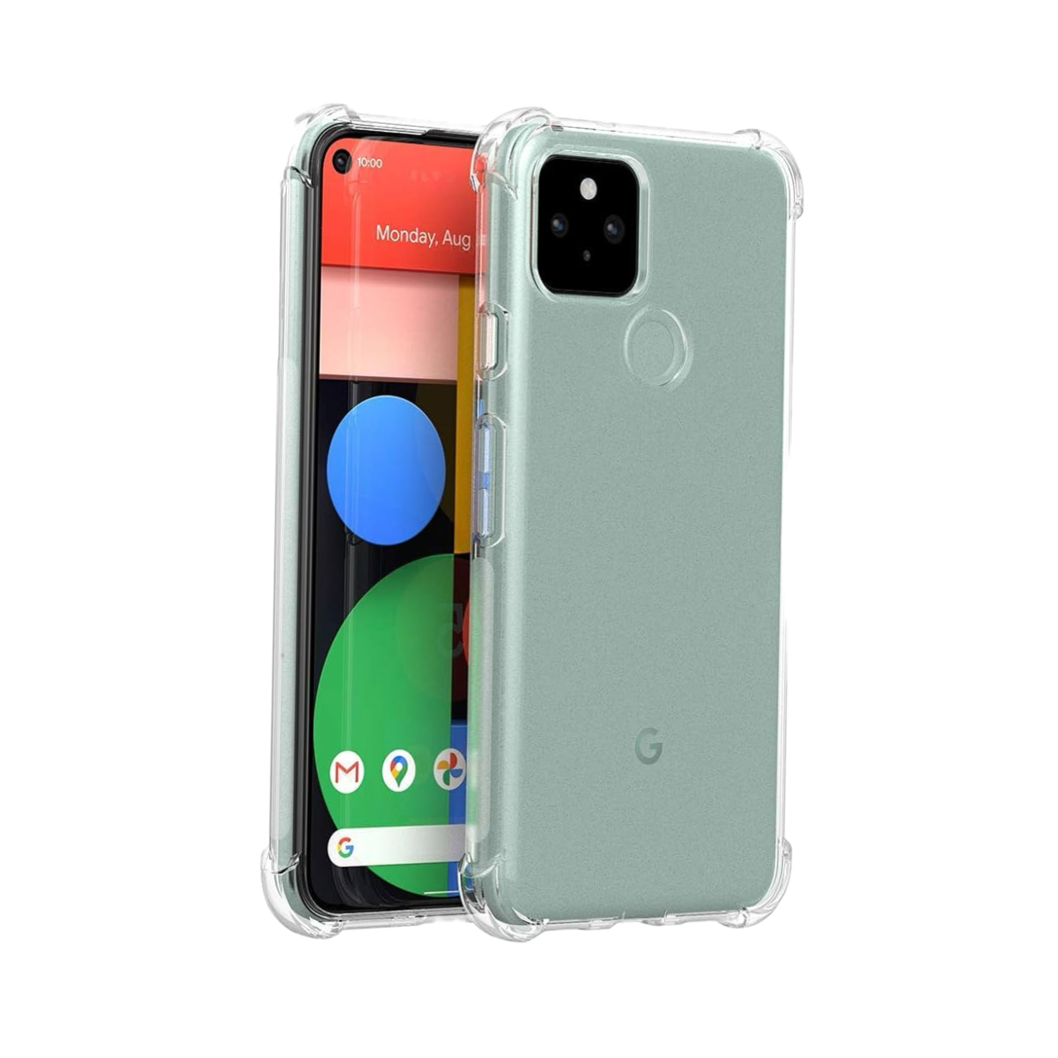 Google Pixel 10 TPU Transparent Case With Side Bumped - Other